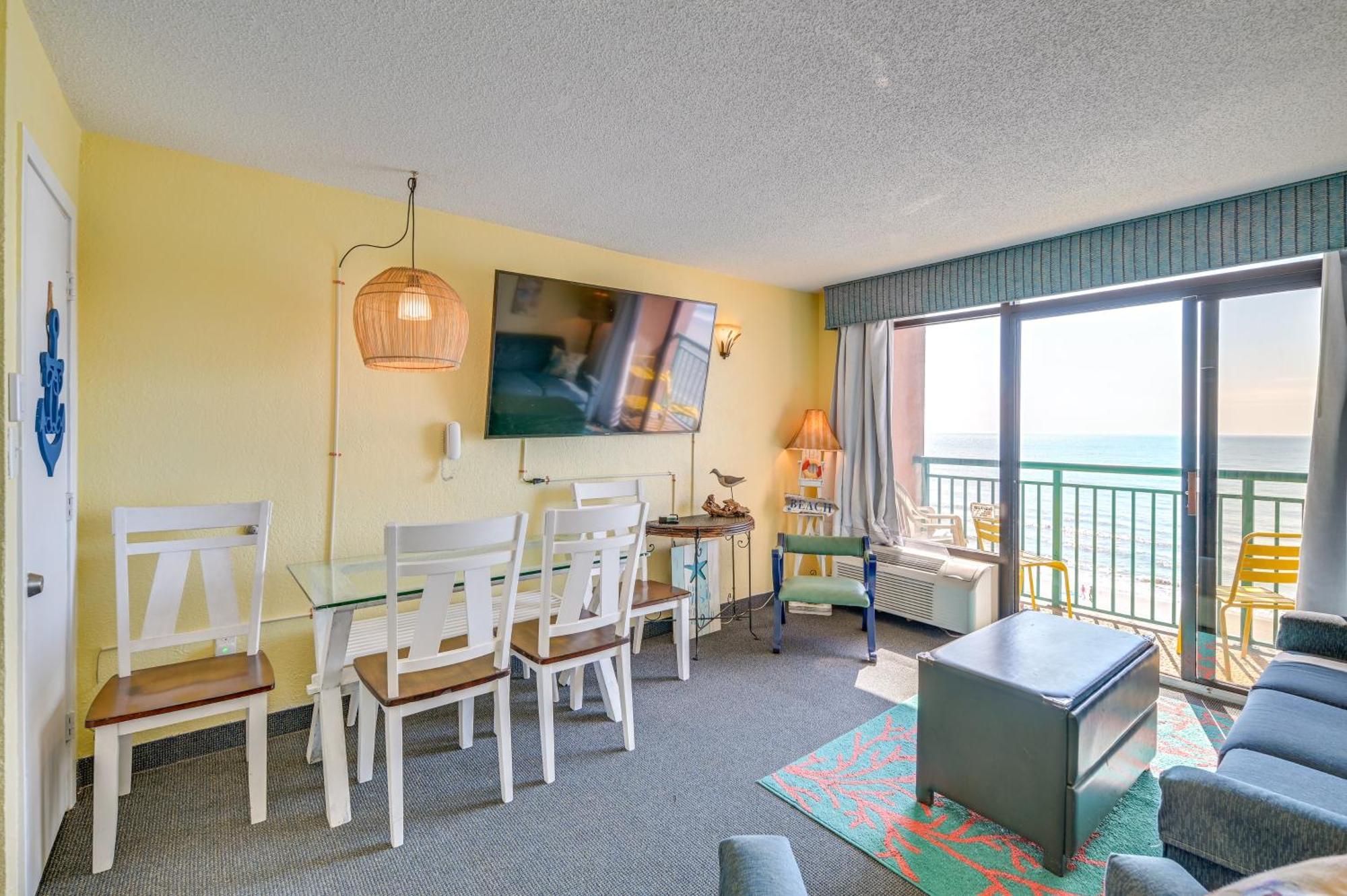 Myrtle Beach Oceanfront Condo With Pool And Lazy River Dış mekan fotoğraf